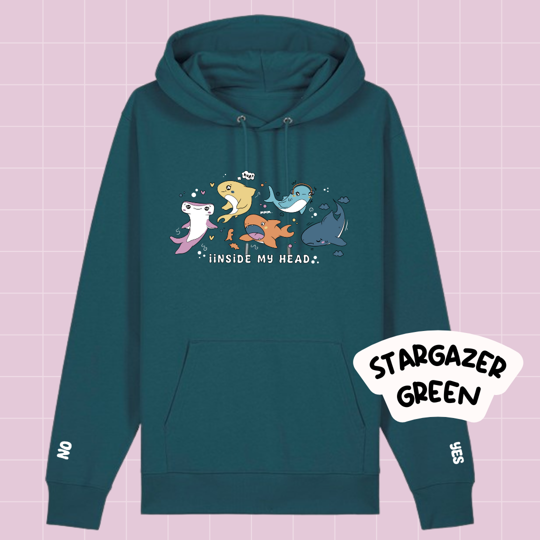 Shark Communication Hoodie