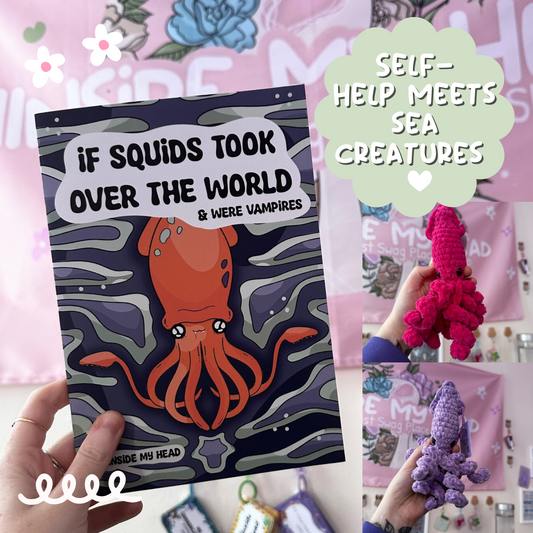If Squids Took Over The World – Colouring Book