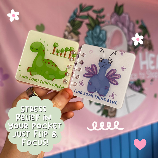 Dino Grounding Keychain