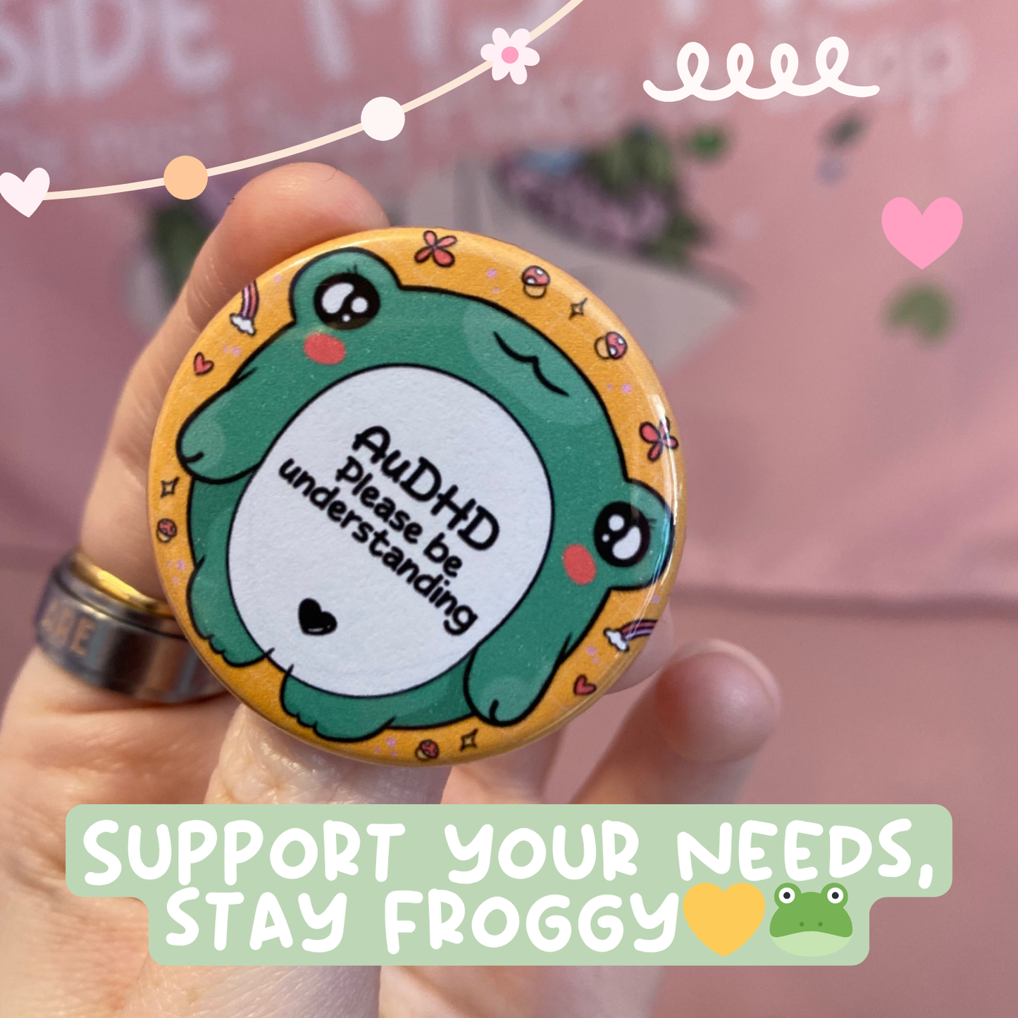 Froggy Hidden Disability Badges