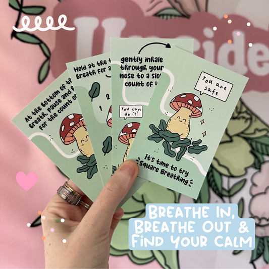Mushroom Grounding Cards