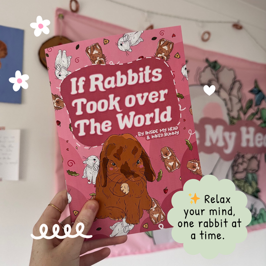 If Rabbits Took Over The World - Colouring Book