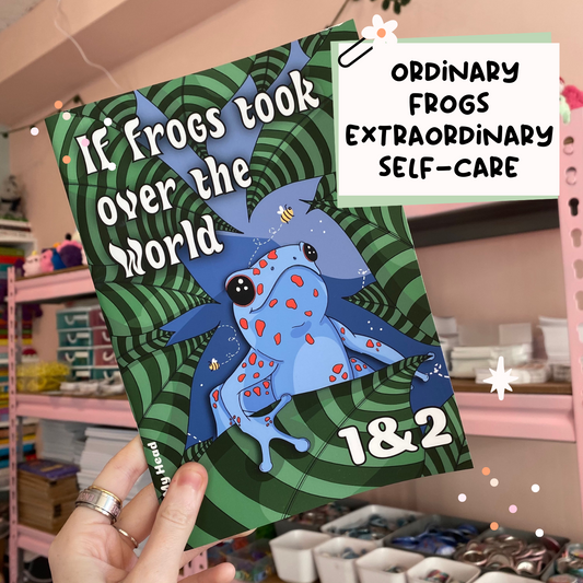 If Frogs Took Over The World - Colouring Book