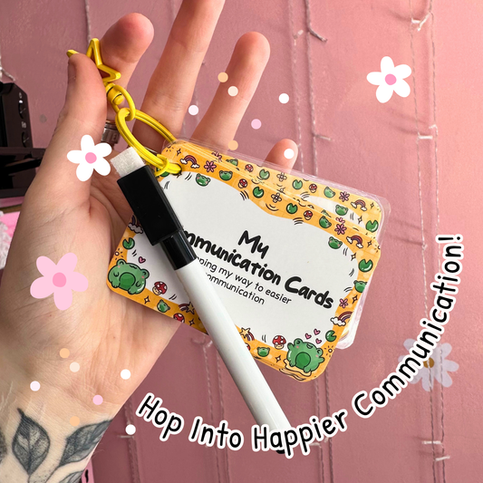 Froggy Communication Cards
