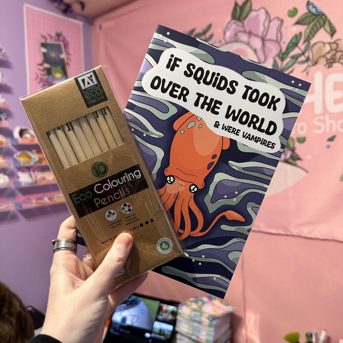 If Squids Took Over The World – Colouring Book