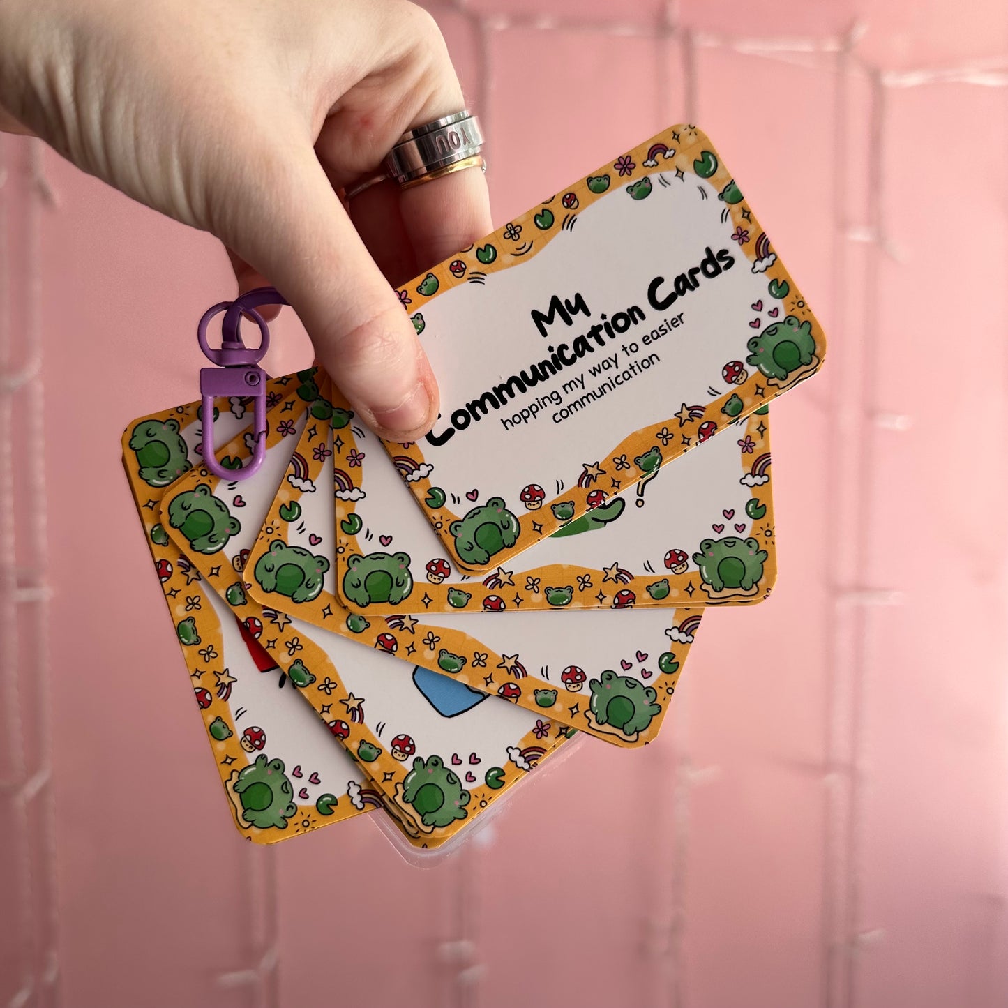 Froggy Communication Cards