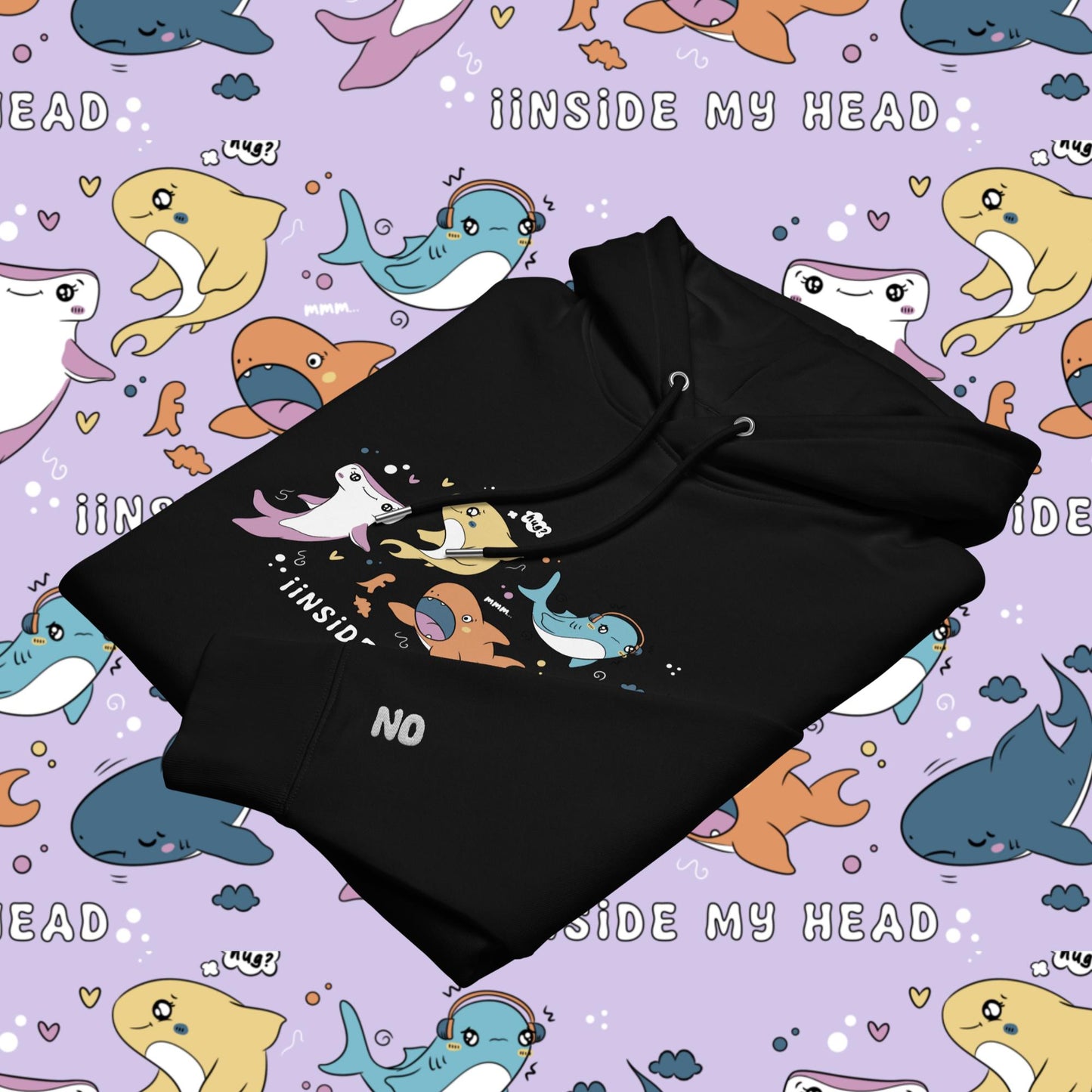 Shark Communication Hoodie