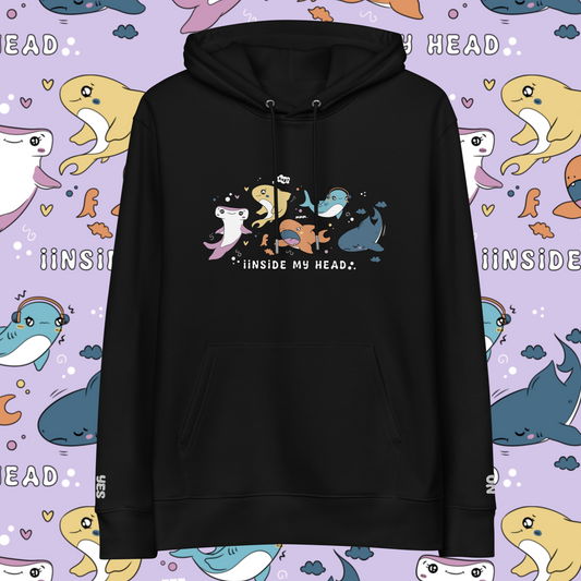 Shark Communication Hoodie