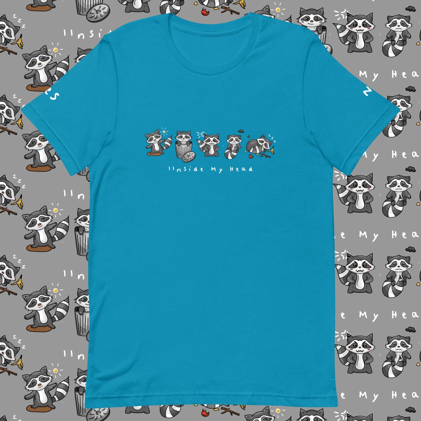Raccoon Communication t-shirt