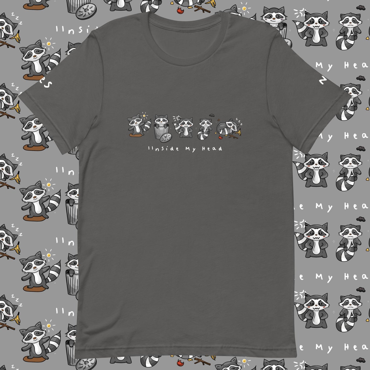 Raccoon Communication t-shirt