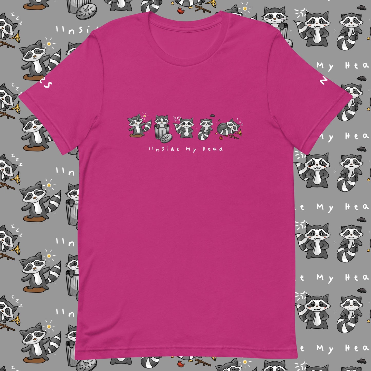 Raccoon Communication t-shirt