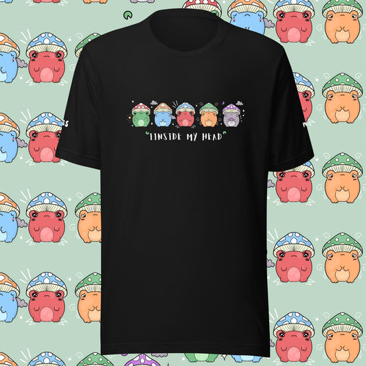 Mushroom Froggy Communication t-shirt