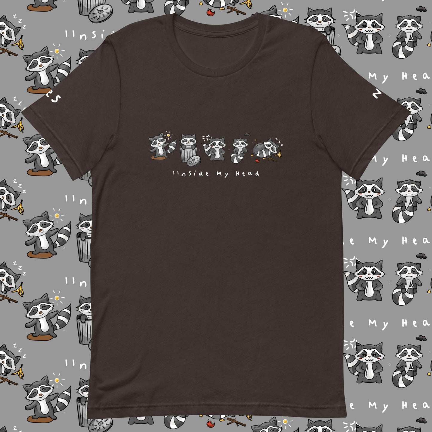 Raccoon Communication t-shirt