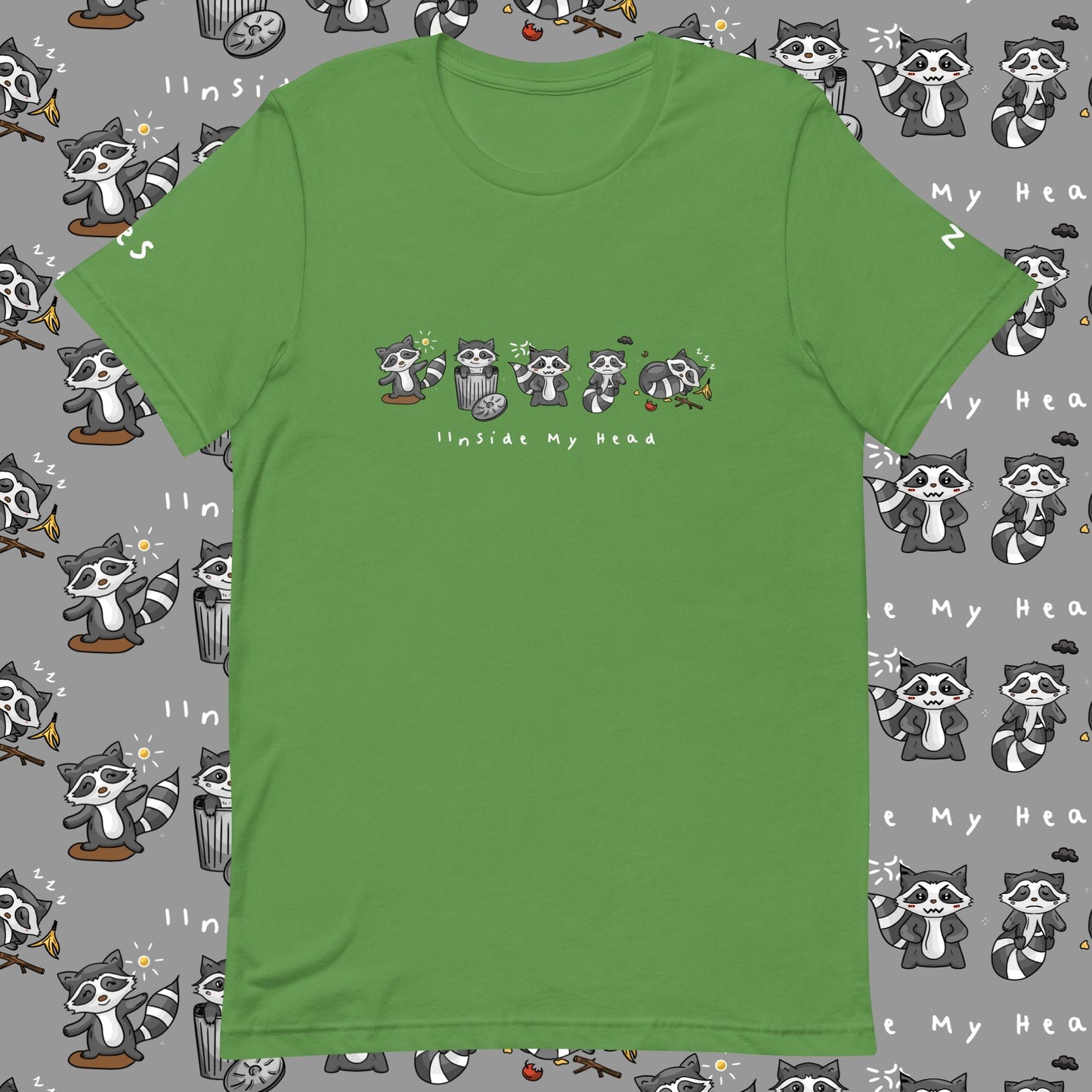 Raccoon Communication t-shirt