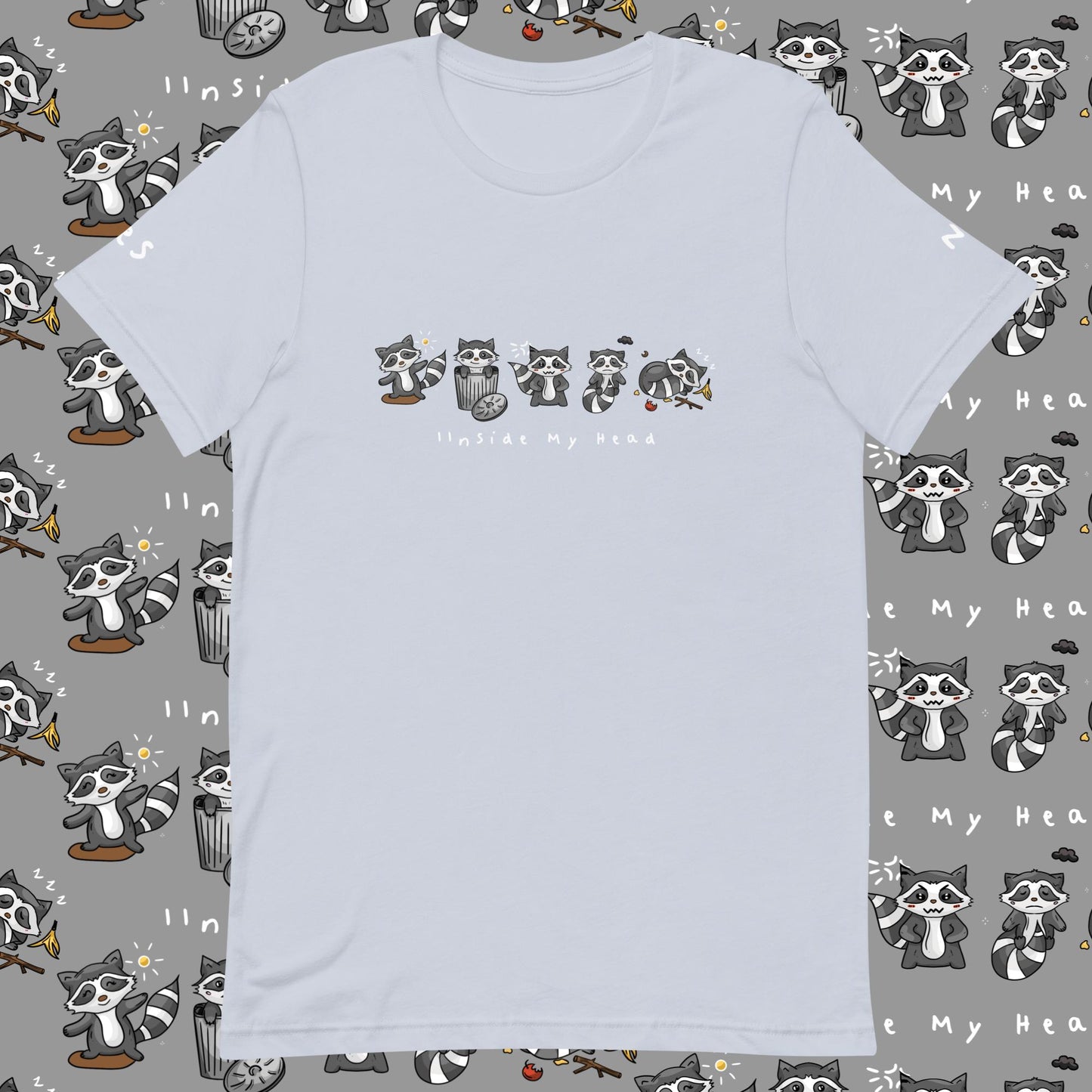 Raccoon Communication t-shirt