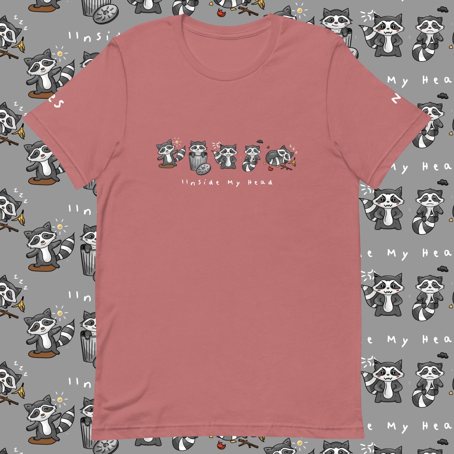 Raccoon Communication t-shirt