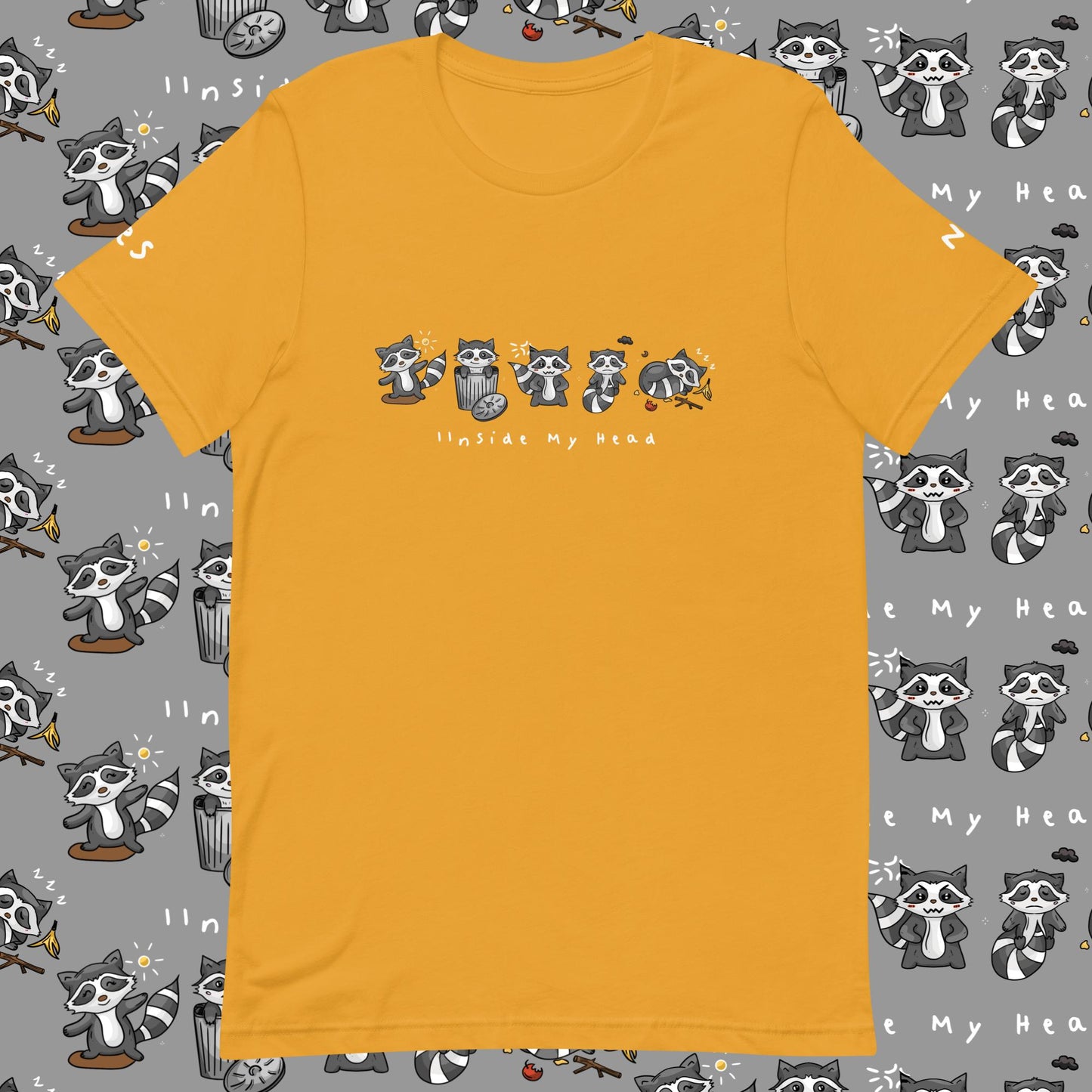 Raccoon Communication t-shirt