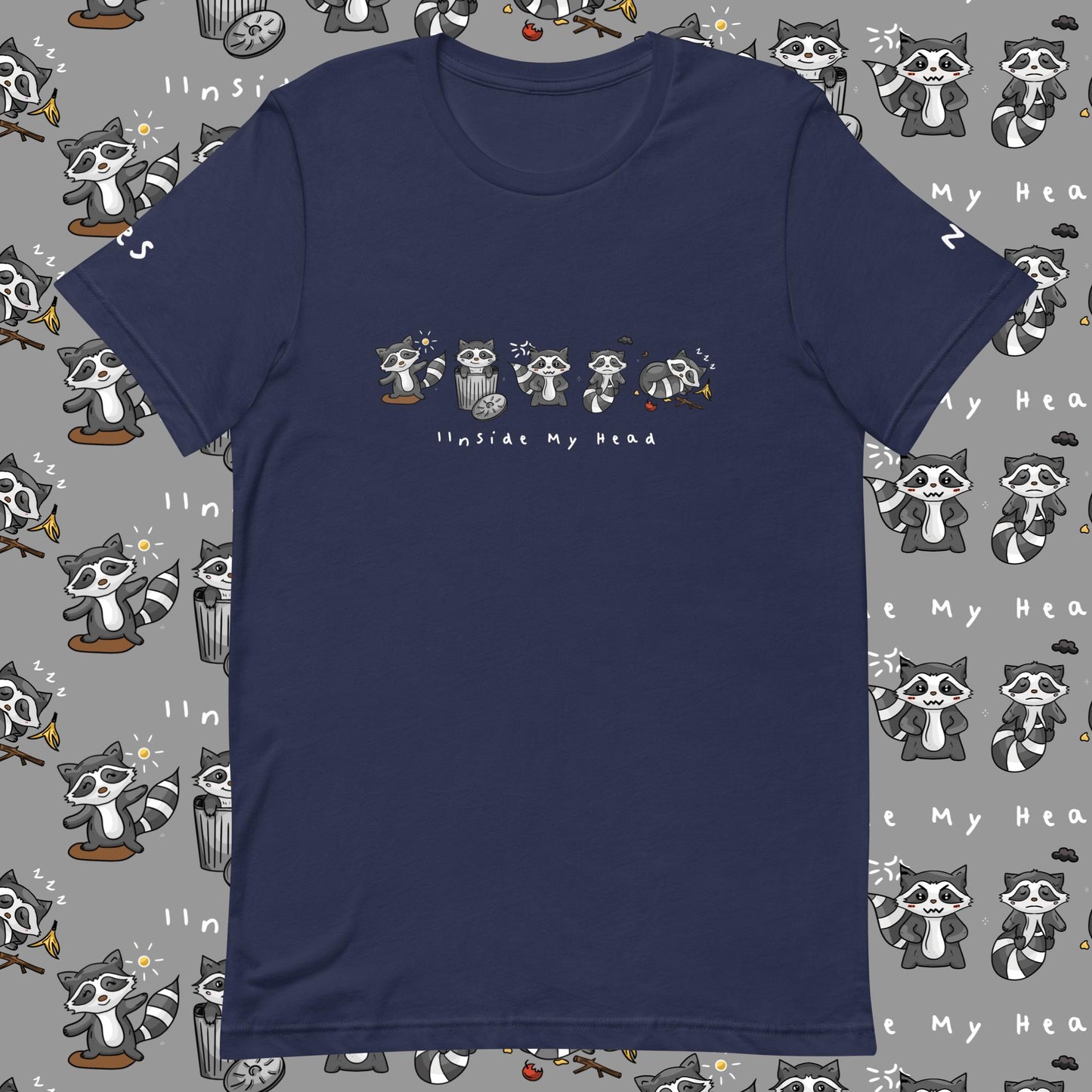 Raccoon Communication t-shirt