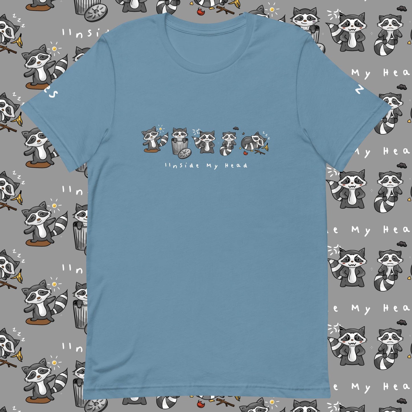 Raccoon Communication t-shirt