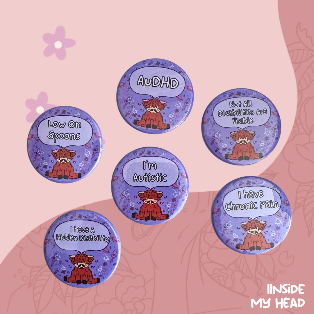 Cow Disability Lanyard Bundle