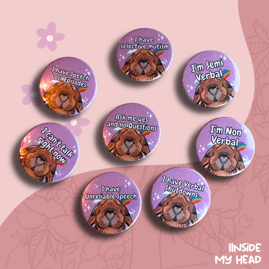 Bunny Communication Badges