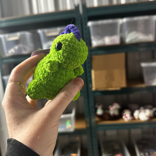 Dinosaur crochet friend