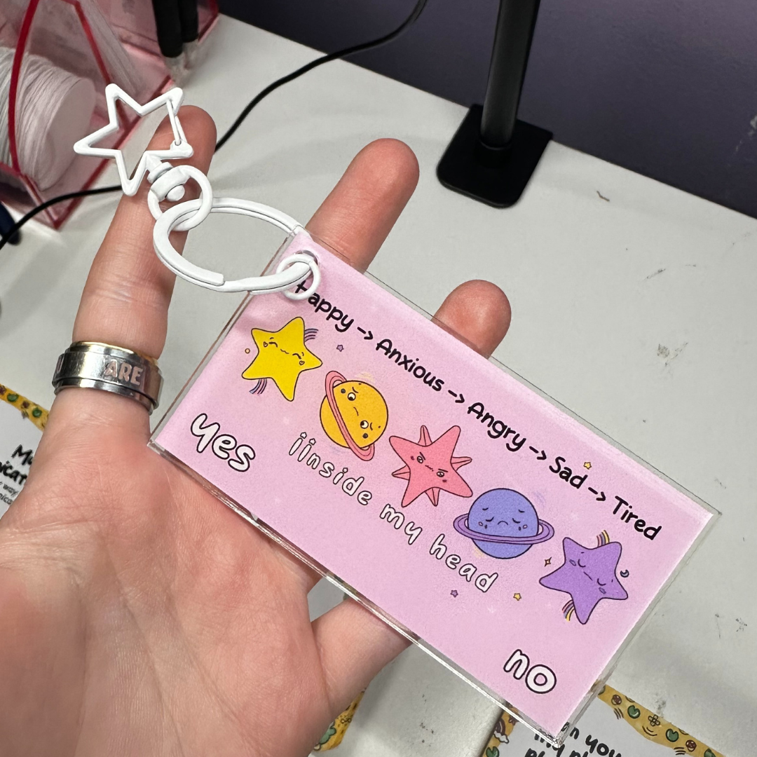 Star Communication Keyring