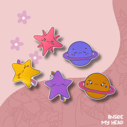 Space Emotion Stickers