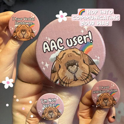 Bunny Communication Badges
