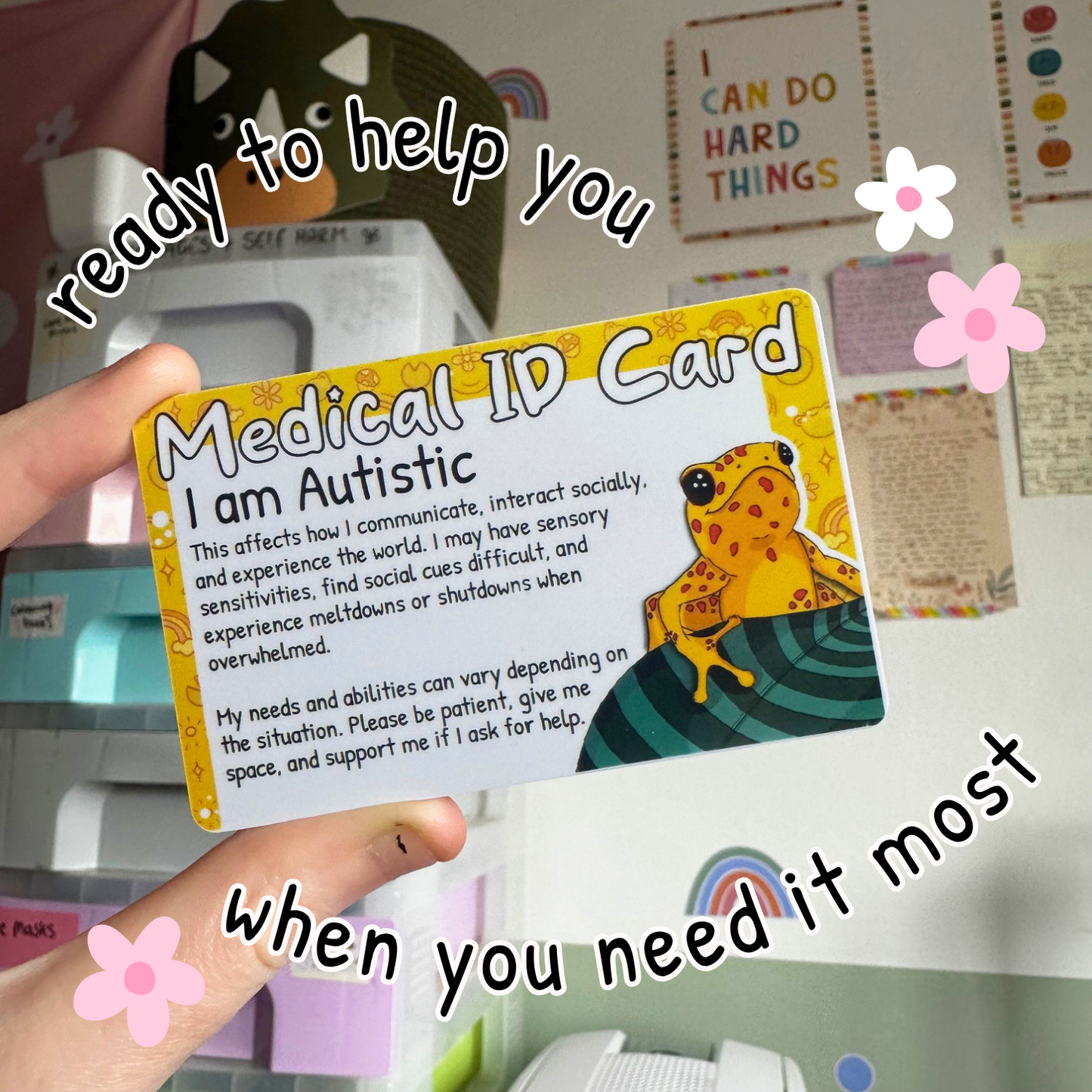 Frog Medical ID Cards