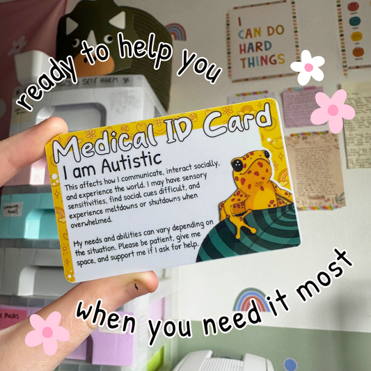 Frog Medical ID Cards