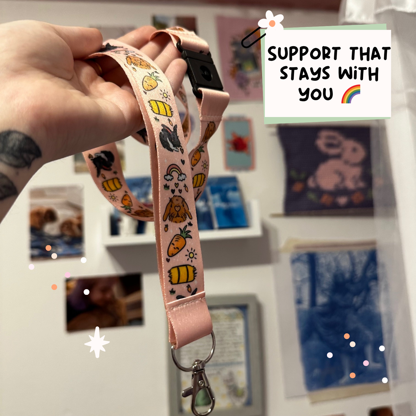 Rabbit Lanyard