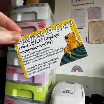 Frog Medical ID Cards