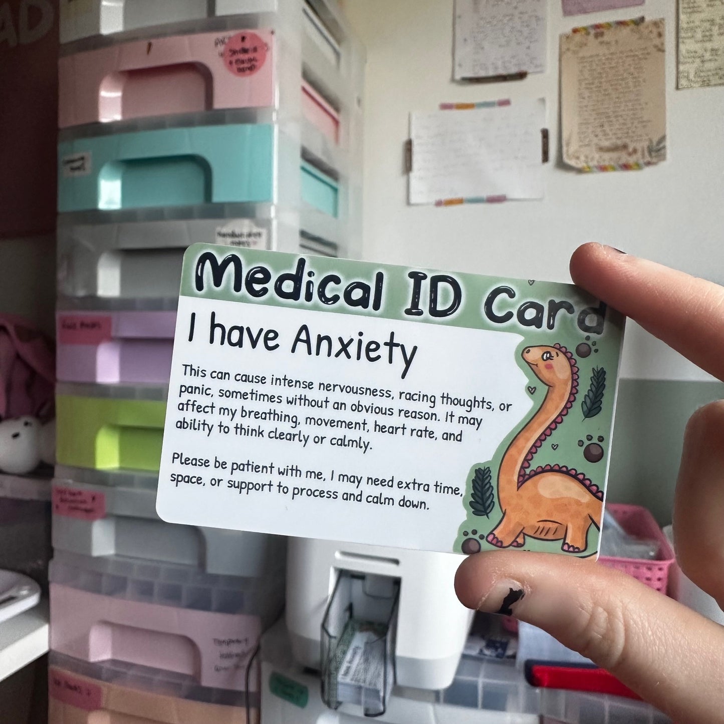 Dino Medical ID Cards