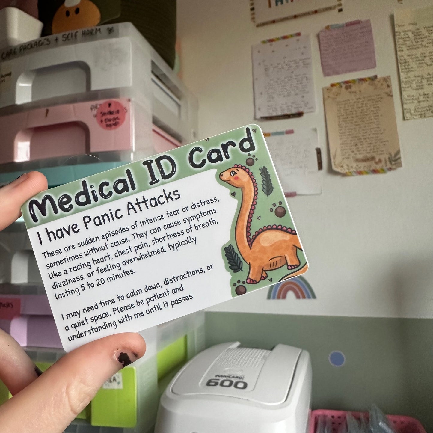 Dino Medical ID Cards