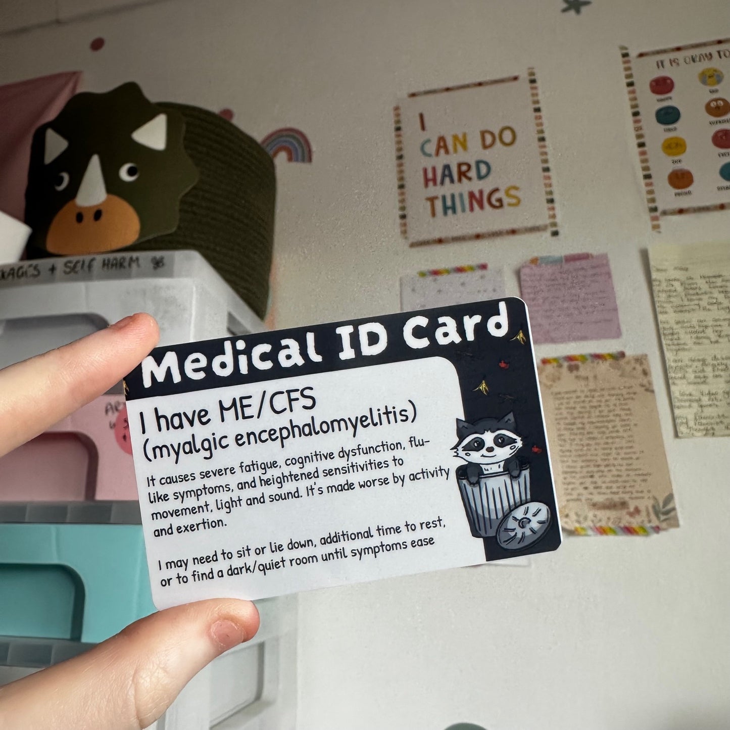 Raccoon Medical ID Cards