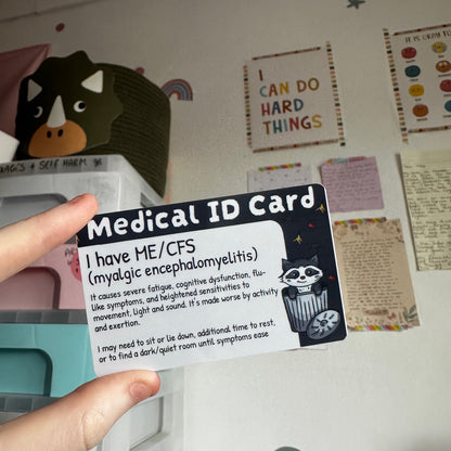 Raccoon Medical ID Cards