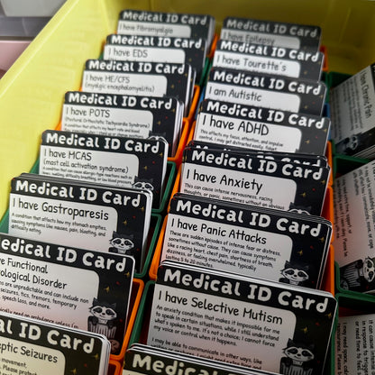 Raccoon Medical ID Cards