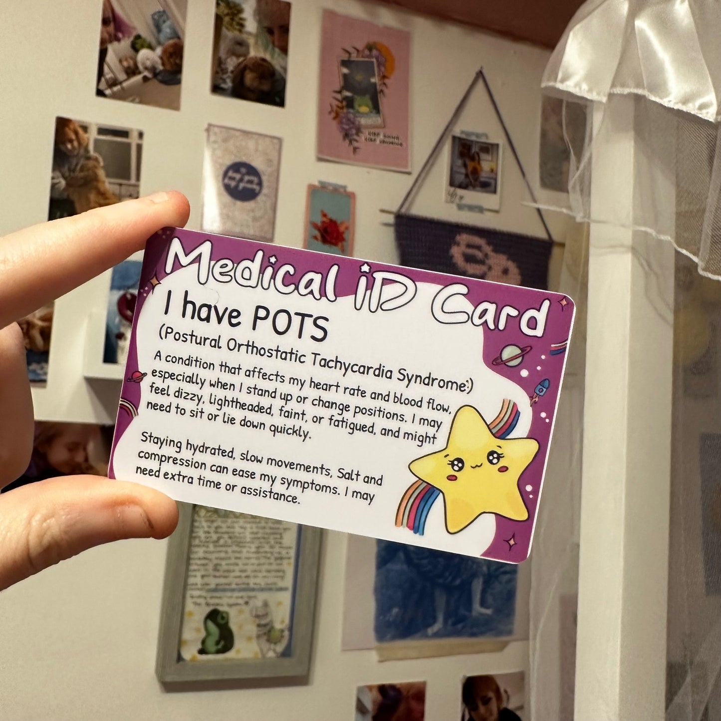 Space Medical ID Cards
