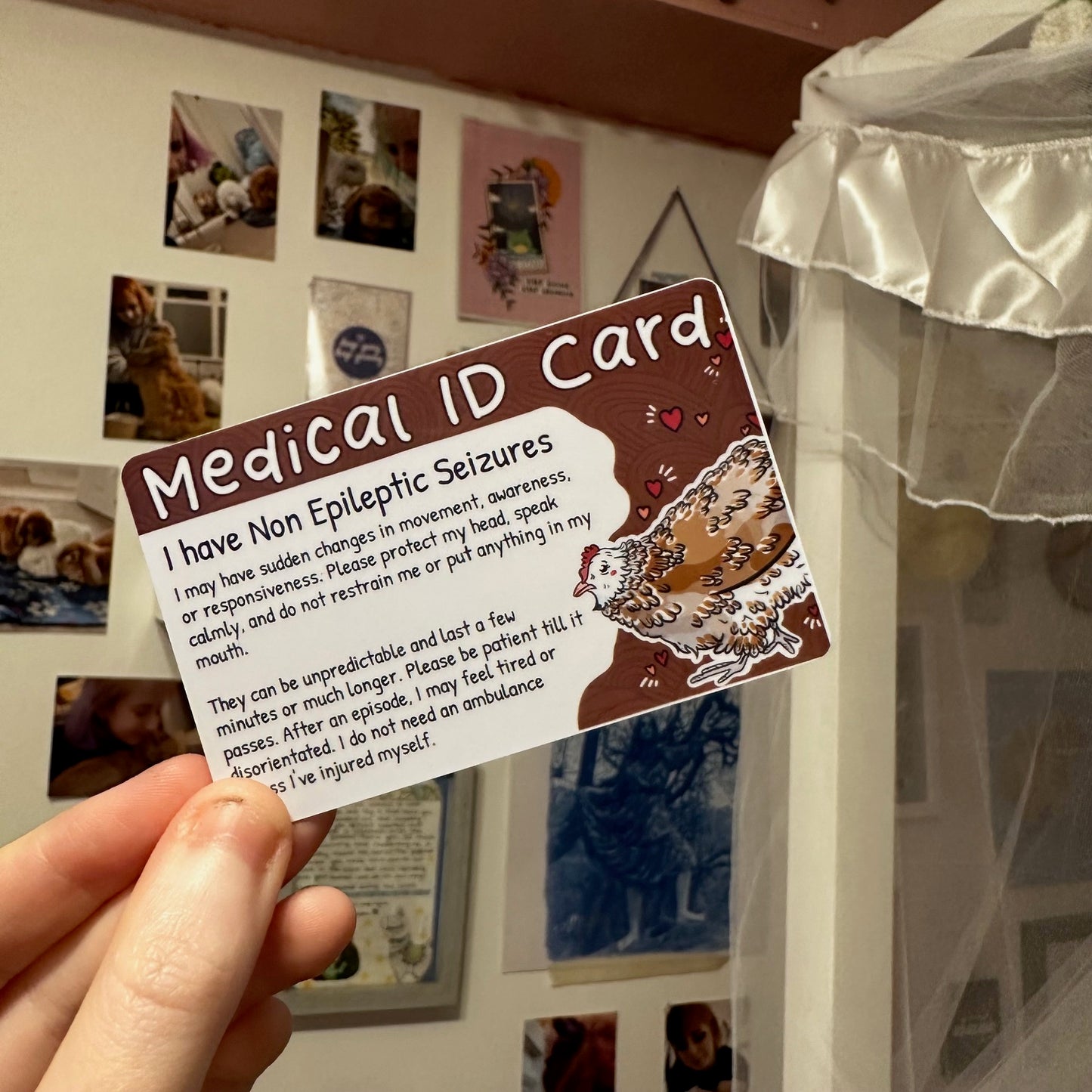 Chicken Medical ID Cards