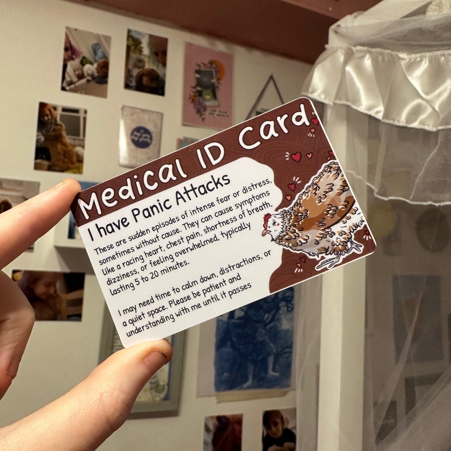 Chicken Medical ID Cards
