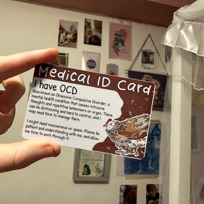 Chicken Medical ID Cards