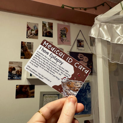 Chicken Medical ID Cards