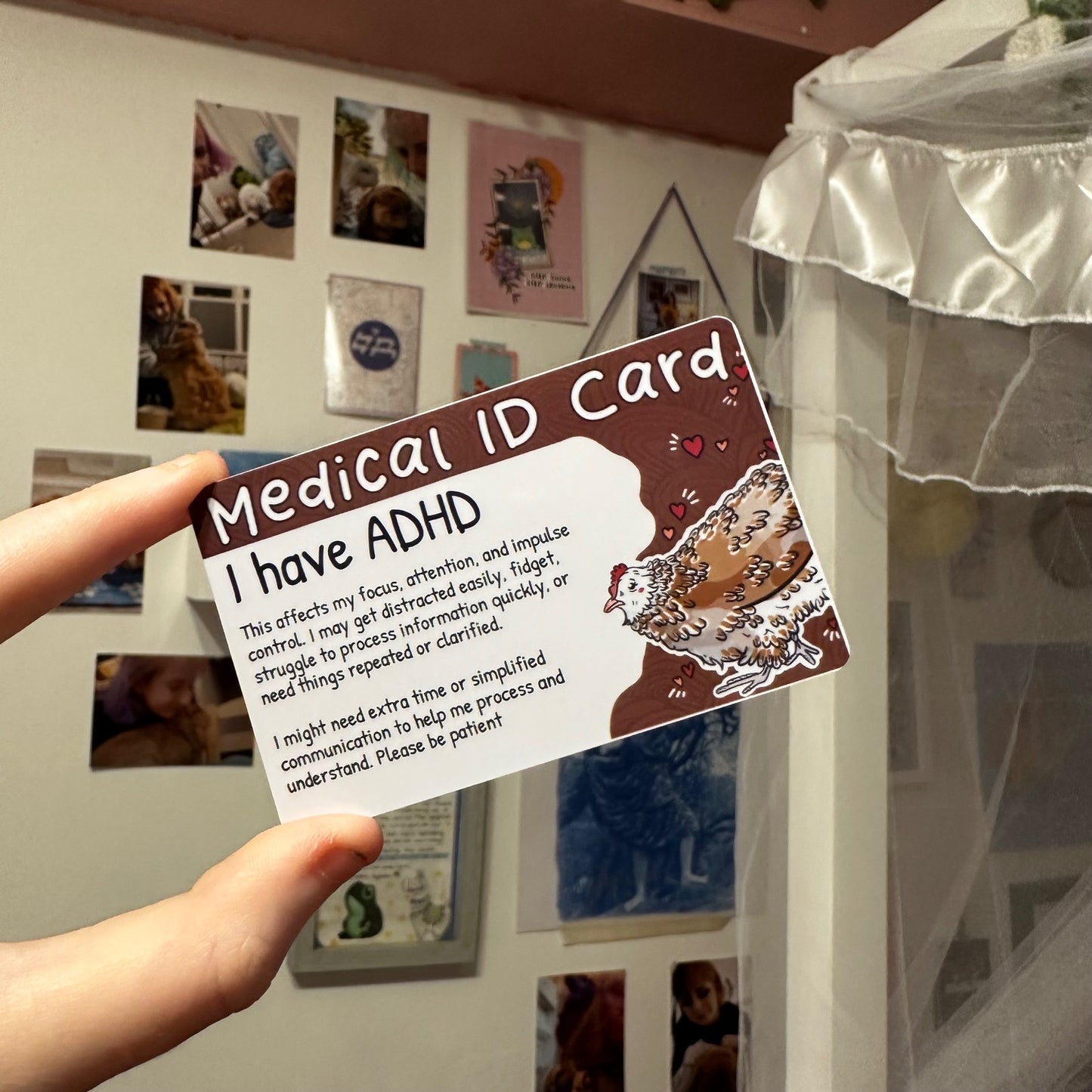 Chicken Medical ID Cards