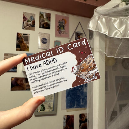 Chicken Medical ID Cards