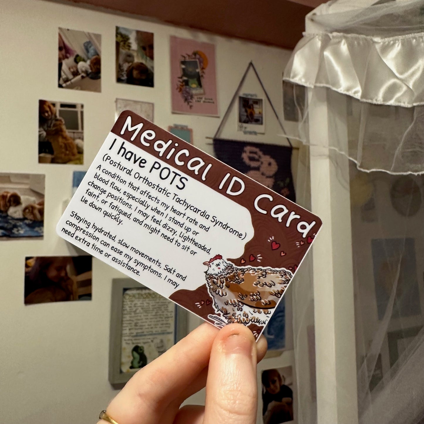 Chicken Medical ID Cards