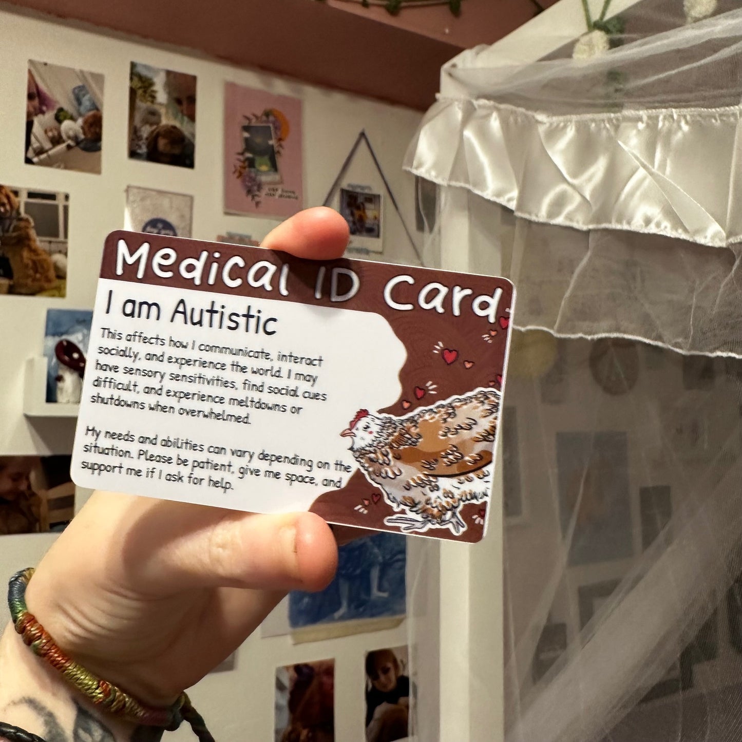 Chicken Medical ID Cards