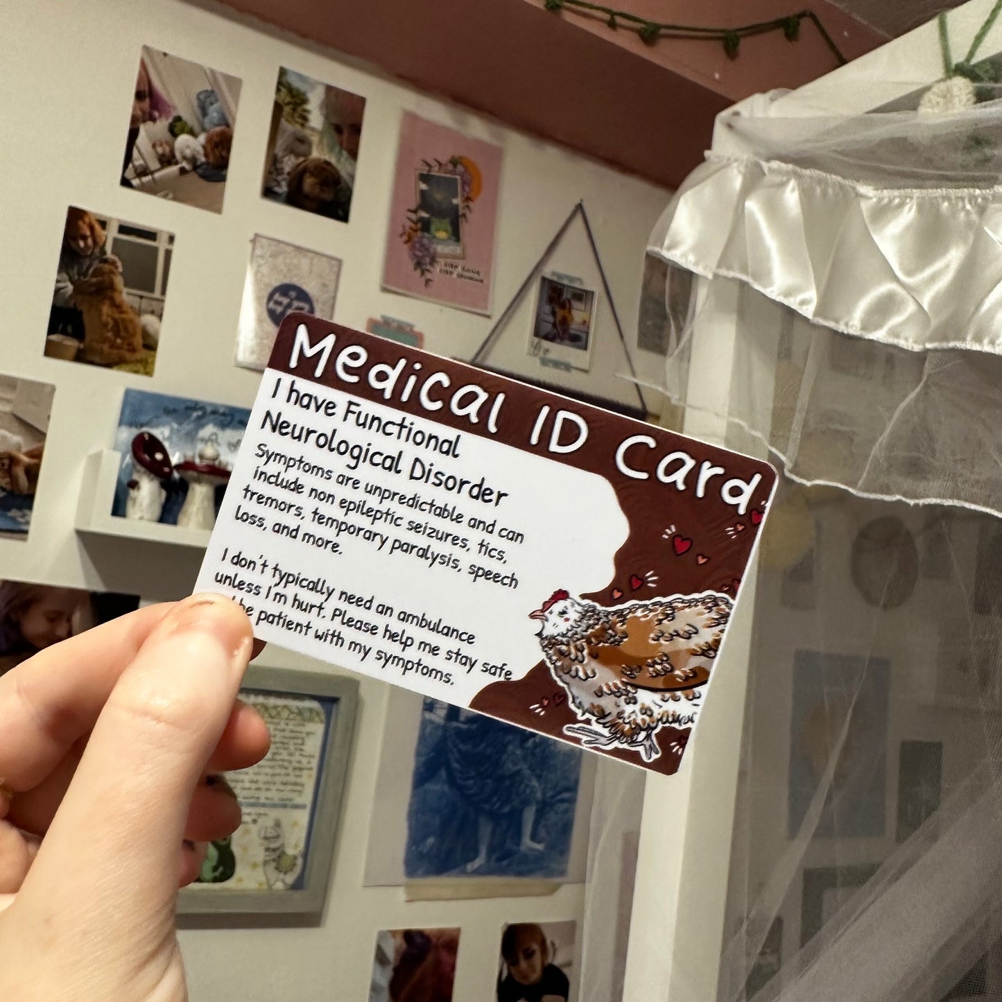 Chicken Medical ID Cards