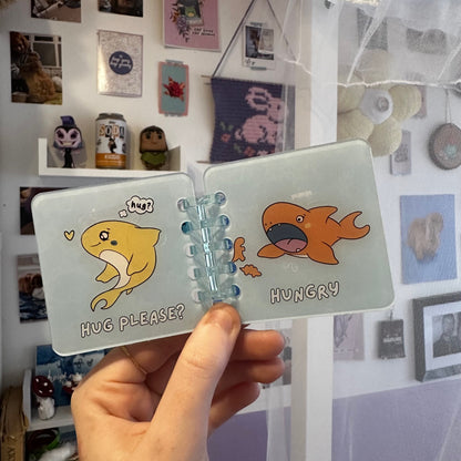 Shark Emotion Keychain