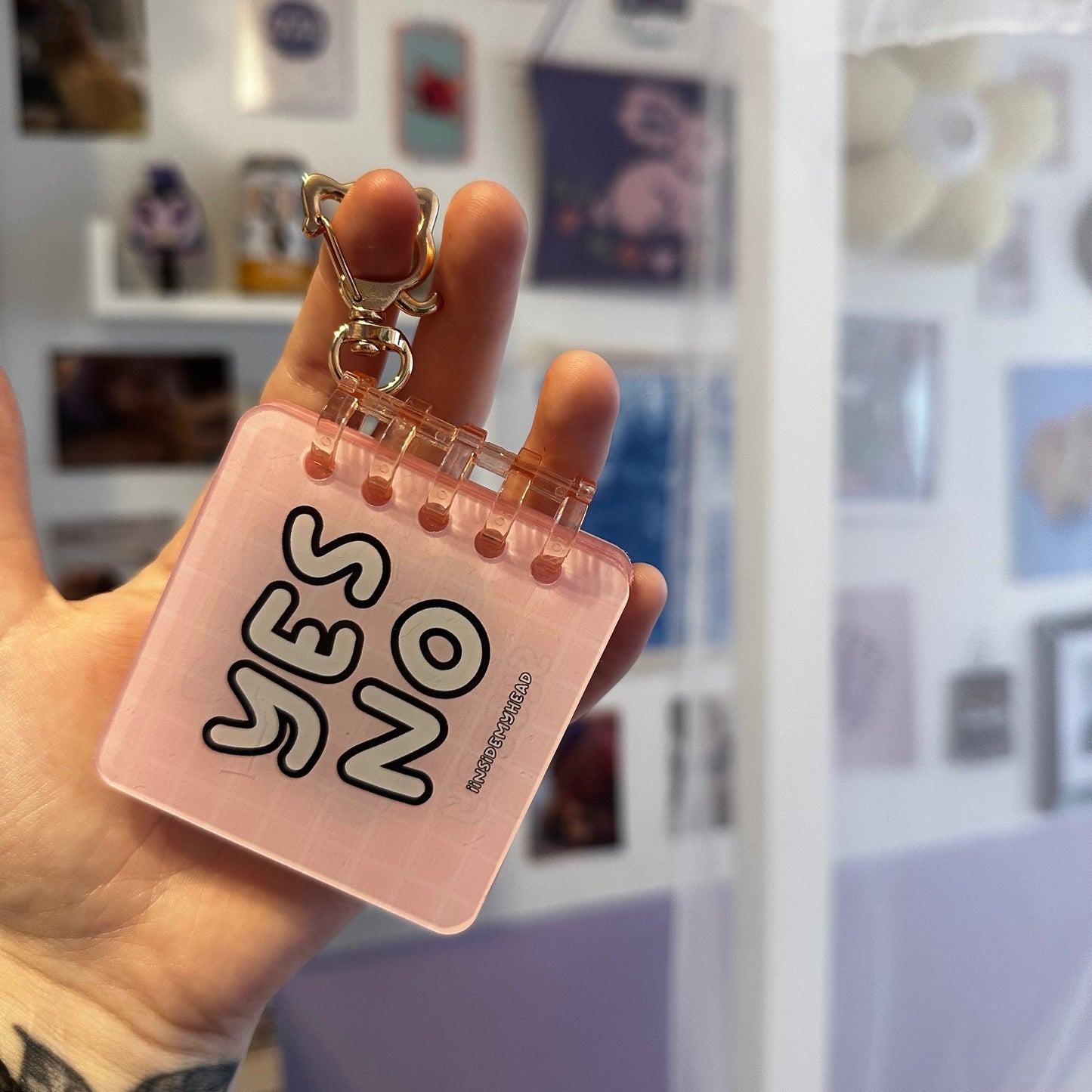 Cat Emotion Keychain